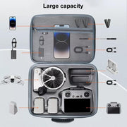 For DJI Flip CYNOVA FL-SNB-CY Drone Storage Bag Portable Handheld Bag, Style: RC-N3 Version ( Without Shoulder Strap )