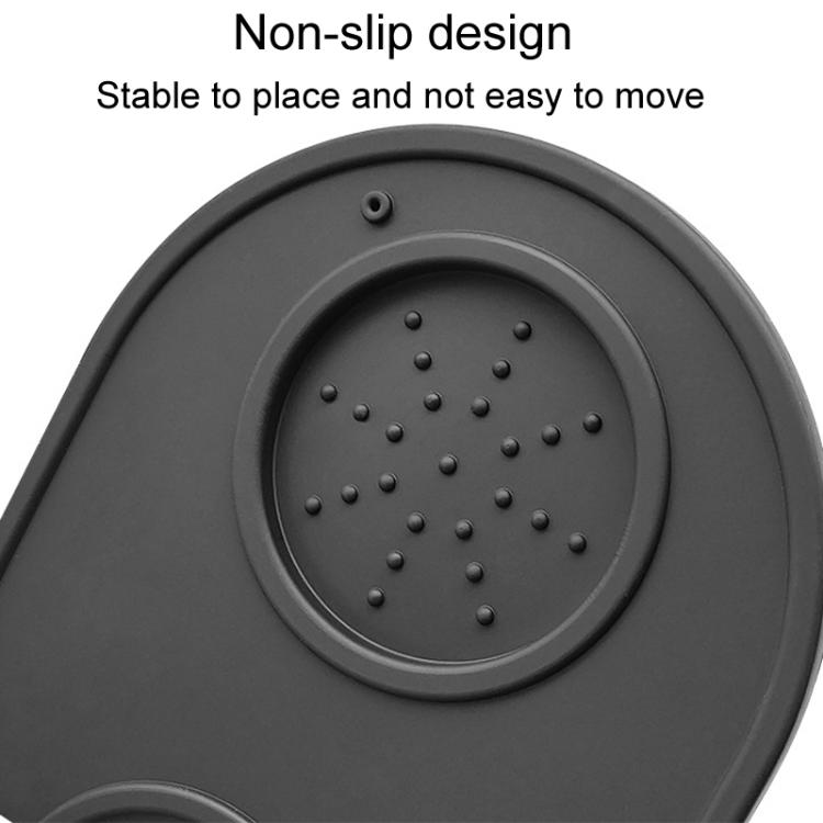 Small Coffee Non-Slip Corner Filling Silicone Pads Barista Accessories