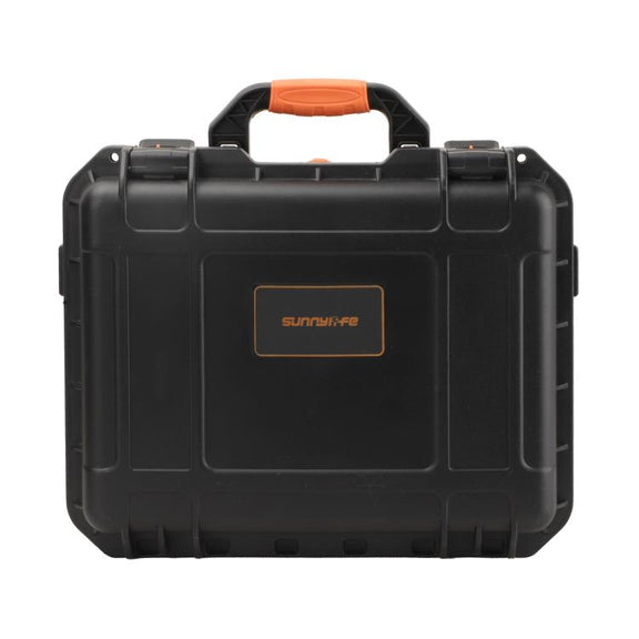 For DJI Flip Sunnylife AQX-19 Water-resistant Storage Protective Suitcase Aerial Camera Smooth Flying Kit Bag(Black)