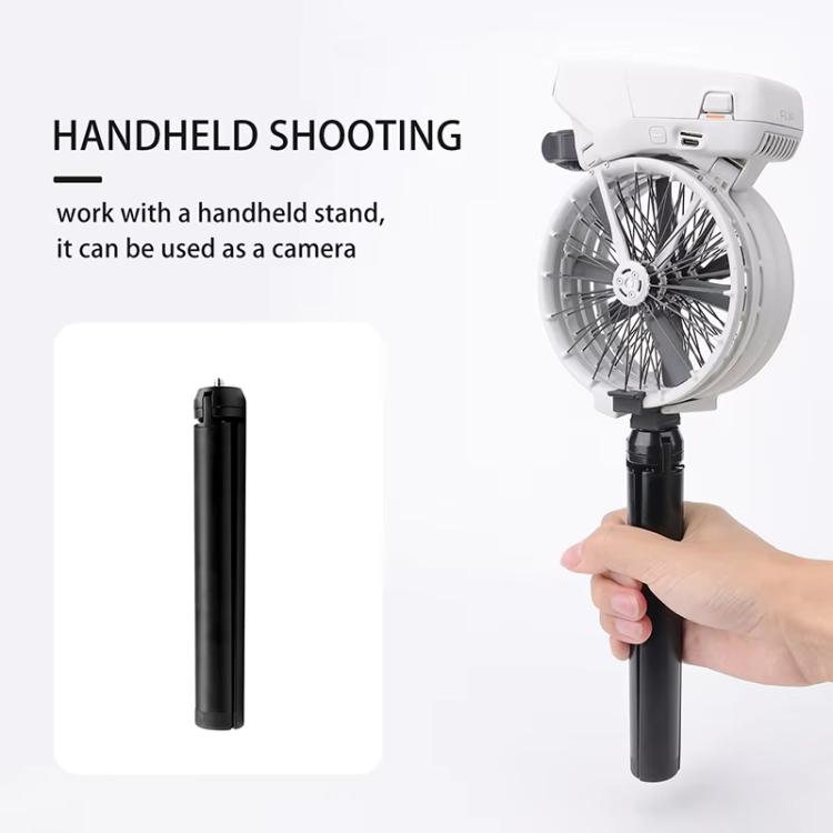 For DJI Flip CQT Drone Adapter Expansion Bracket 1/4 Connector to Tripod Fixed Shooting Accessories, Spec: Stand+Metal Tripod
