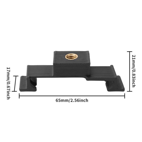 For DJI Flip CQT Drone Adapter Expansion Bracket 1/4 Connector to Tripod Fixed Shooting Accessories, Spec: Stand+Metal Tripod