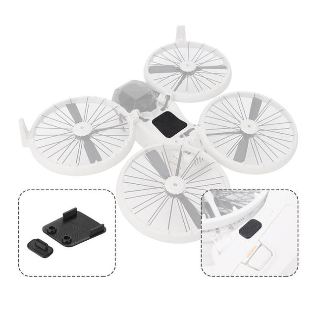 For DJI Flip CQT Fuselage Dust Cover Scratch and Moisture Resistant Short Circuit Protective Cover