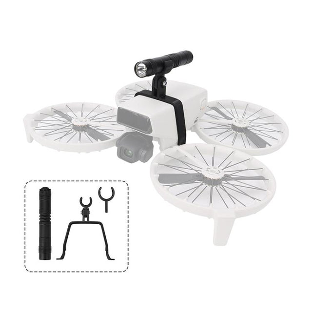 For DJI Flip CQT Night Flight Light Drone LED Flashlight Bracket Searchlight