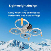 For DJI Flip CQT 4 In 1 Drone Folding Booster Stand Scratch and Wear Resistant Landing Protective Bracket(Gray)