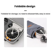 For DJI Flip CQT 4 In 1 Drone Folding Booster Stand Scratch and Wear Resistant Landing Protective Bracket(Gray)