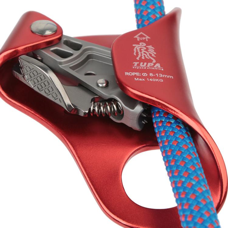 XINDA TP-XS04 Outdoor Climbing Chest Rope Ascender Belay Ascender Climbers Cave Exploration Protective Gear(Red)