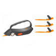 NBJ1 Roll Wrapping Paper Cutter with Handle Paper Cutter(Black) - Tools by PMc TechLife | Online Shopping South Africa | PMc TechLife | Buy Now Pay Later Mobicred