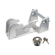 Coupler Gooseneck Hitch Trailer Lock For Heavy Trailer Transporter RV, Color: Silver + Key Lock - Towing Bars by PMc TechLife | Online Shopping South Africa | PMc TechLife | Buy Now Pay Later Mobicred