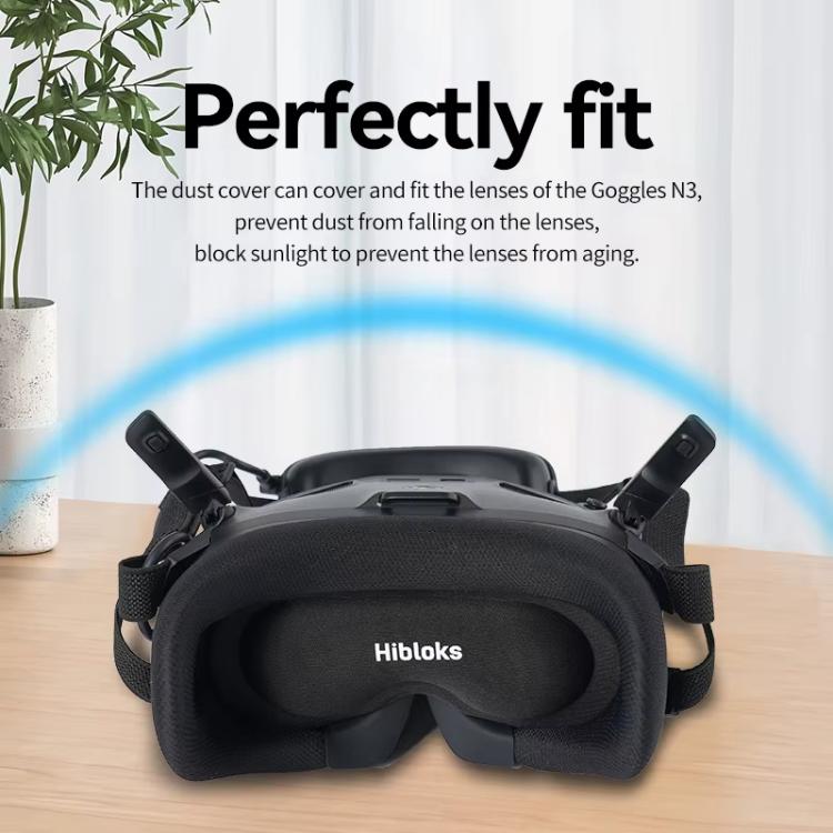 Hibloks Aviator Glasses Light Cover Head-Up Display Dust Protector Compatible With DJI N3 / Oculus Quest / Pico 3
