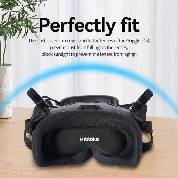 Hibloks Aviator Glasses Light Cover Head-Up Display Dust Protector Compatible With DJI N3 / Oculus Quest / Pico 3