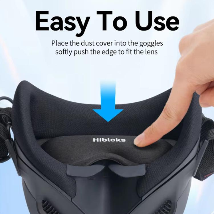 Hibloks Aviator Glasses Light Cover Head-Up Display Dust Protector Compatible With DJI N3 / Oculus Quest / Pico 3