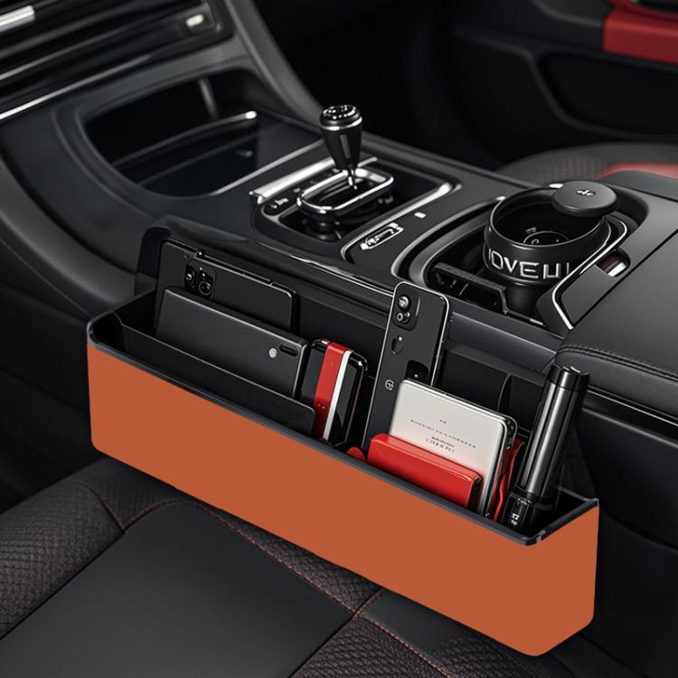 Car Seat Seam Storage Box Universal Car Seam Organizer Auto Accessories(Black)