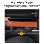 Car Seat Seam Storage Box Universal Car Seam Organizer Auto Accessories(Black)