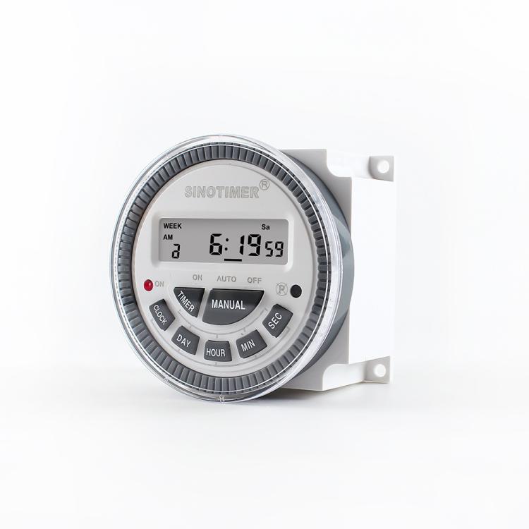 SINOTIMER TM-619sH-2 220VAC 10A Digital 7-Day Timer Switch Second Control Timer