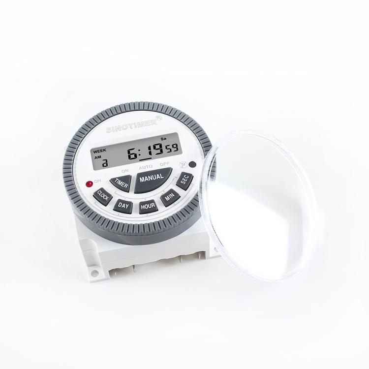SINOTIMER TM-619sH-2 220VAC 10A Digital 7-Day Timer Switch Second Control Timer