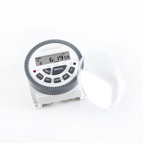 SINOTIMER TM-619sH-2 220VAC 10A Digital 7-Day Timer Switch Second Control Timer