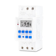 SINOTIMER TM919sA-1 110VAC 16A  1 Second Interval Programmable Digital Timer Switch 7 Days Auto ON OFF Din Rail Mounted