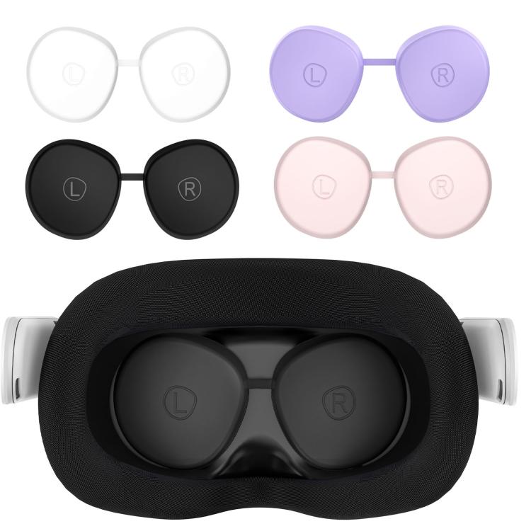 For Meta Quest 3S / Quest 2 VR Lens TPU Protective Cover(White)