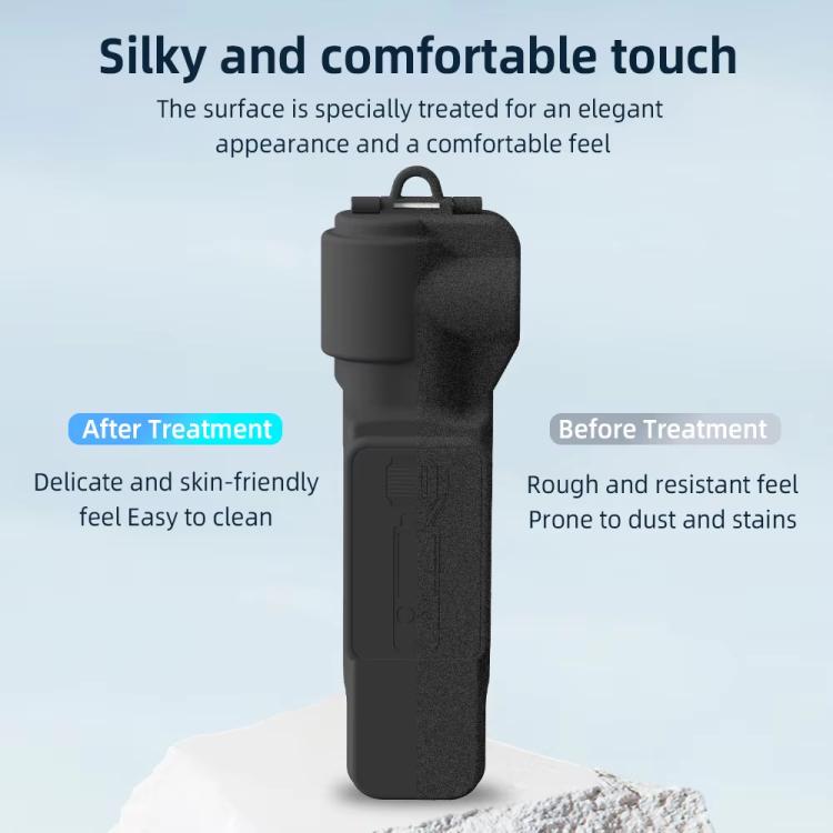 For DJI OSMO Pocket 3 BRDRC Lens Cap Camera Case Screen Protector Accessories(Black)
