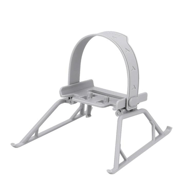 For DJI Mini 4 Pro BRDRC Booster Landing Gear Folding Strap Kickstand(Gray)