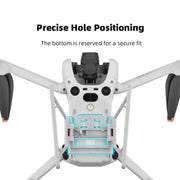 For DJI Mini 4 Pro BRDRC Booster Landing Gear Folding Strap Kickstand(Gray)
