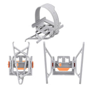 For DJI Mini 4 Pro BRDRC Booster Landing Gear Folding Strap Kickstand(Gray)