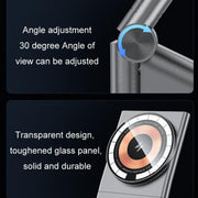 Car Air Outlet Intelligent Induction Wireless Charging Mobile Phone Holder(Gray)