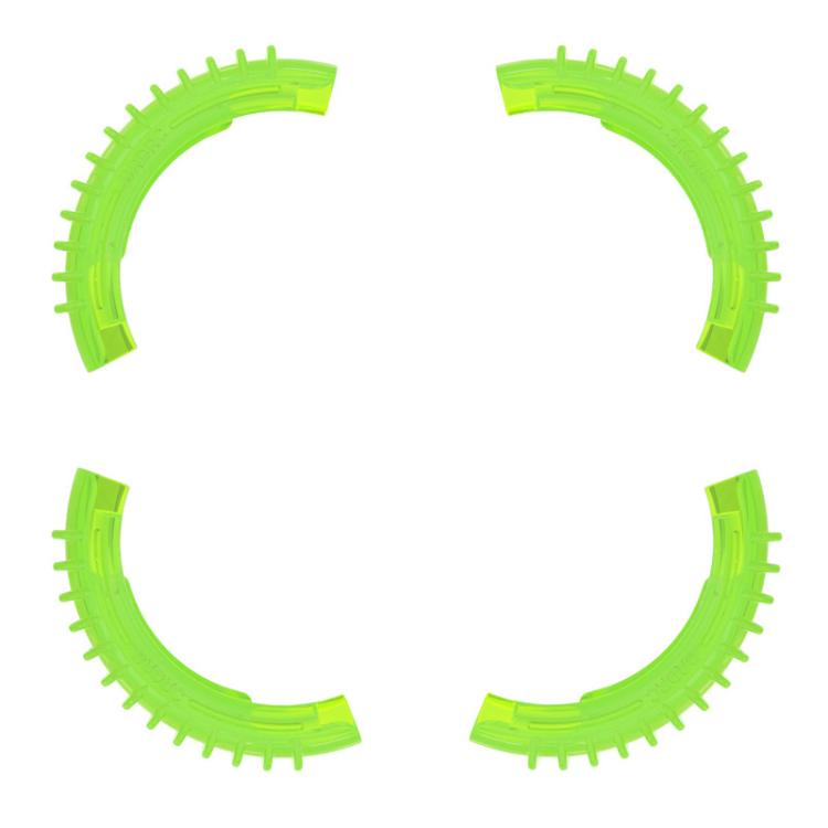 For DJI Avata 2 BRDRC 4pcs Paddle Protection Bumper Rings(Green)