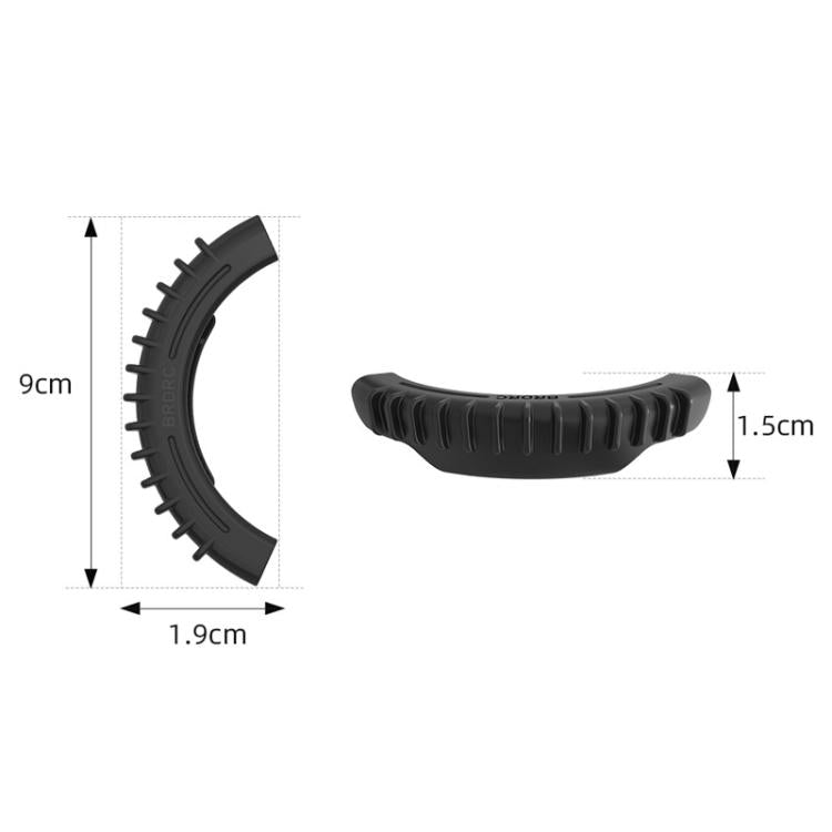 For DJI Avata 2 BRDRC 4pcs Paddle Protection Bumper Rings(Green)