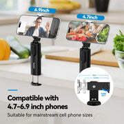 TELESIN P1-HSS-01 Clip Version 3 In 1 Cell Phone Holder Portable Desktop Fixed Bluetooth Remote Control Shooting Support Bracket