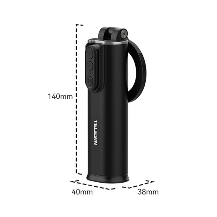 TELESIN P1-HSS-02 Magnet Version Remote Control Travel Photo Cell Phone Holder Desktop Fixed Lazy Magnetic Holder