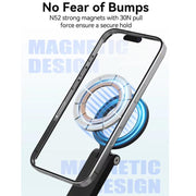 TELESIN P1-HSS-02 Magnet Version Remote Control Travel Photo Cell Phone Holder Desktop Fixed Lazy Magnetic Holder