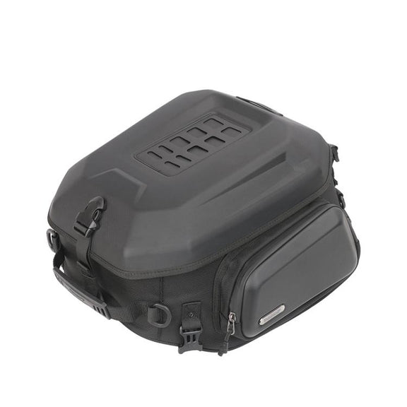 Rhinowalk MT2335 23L-35L Expandable Large-capacity EVA Hard Shell Motorcycle Tail Bag(Matt)
