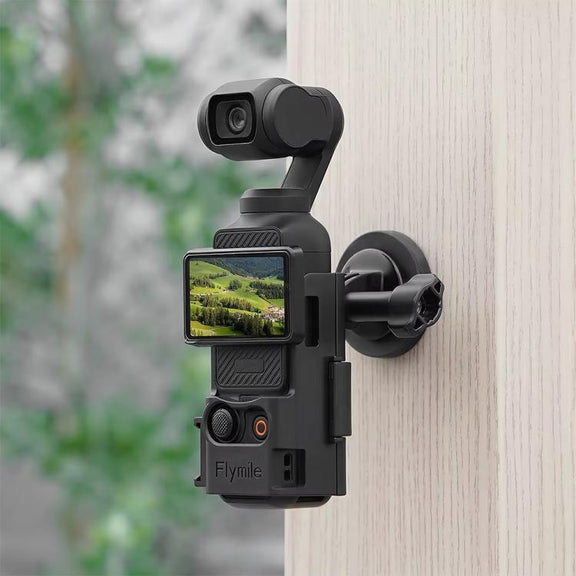 6pcs /Set For DJI Osmo Pocket 3 Flymile Magnetic Bracket Fixed Base Back Clip Adapter Bezel Accessories