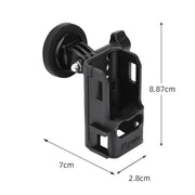 6pcs /Set For DJI Osmo Pocket 3 Flymile Magnetic Bracket Fixed Base Back Clip Adapter Bezel Accessories