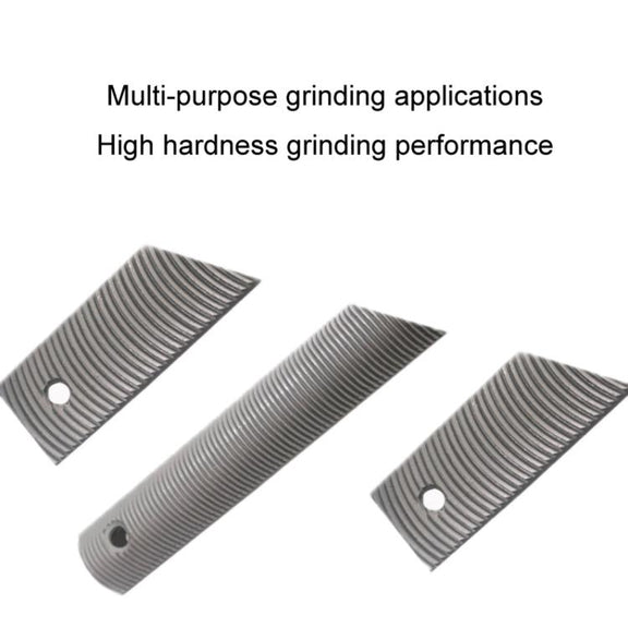 Body Sheet Metal Data Restoration Grinding File, Specifications: Tool Holder + Curved Blade Middle Teeth