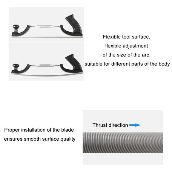 Body Sheet Metal Data Restoration Grinding File, Specifications: Tool Holder + Blade Fine Teeth