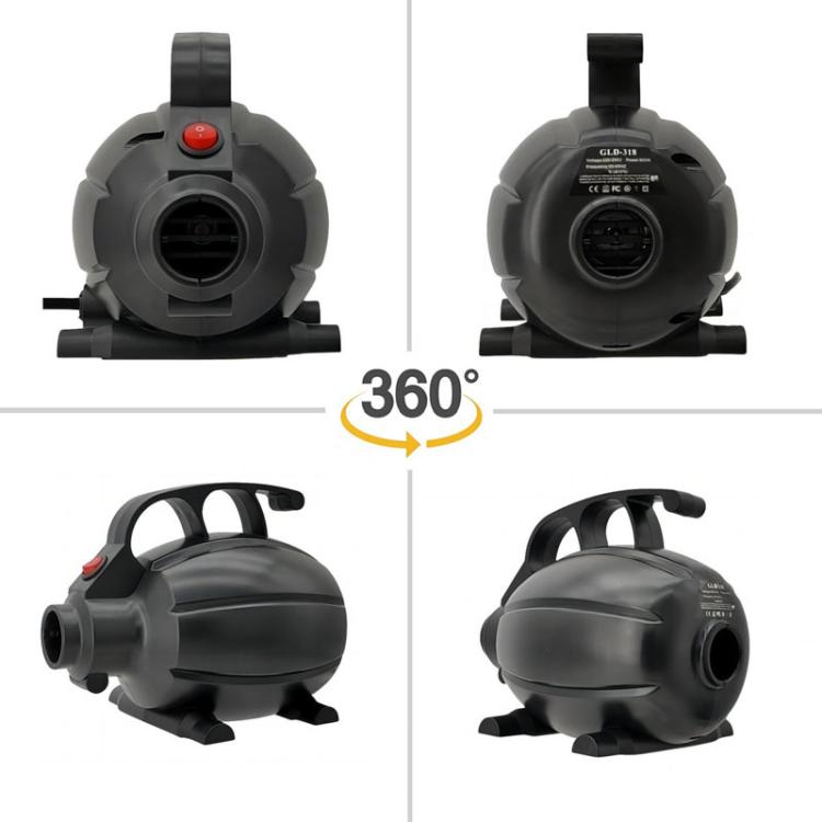 GLD-318 High Power 600W Electrical Inflatable Pump Tent Yoga Mat Inflator EU Plug