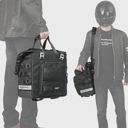 Rhinowalk MTR2050 25L-32L Expandable Large Capacity Quick-release Motorcycle Side Bag(Black)
