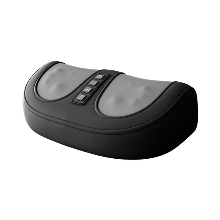Z5 Dual-frequency Red Light Constant Temperature Hot Compress Foot Massager, Spec: UK Plug(Black)