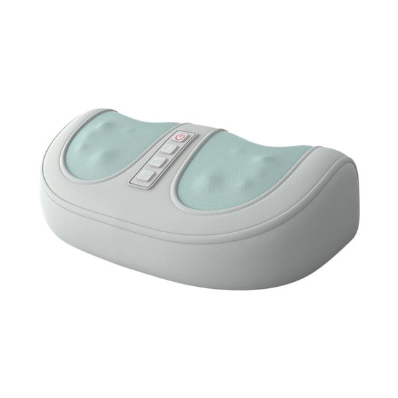Z5 Dual-frequency Red Light Constant Temperature Hot Compress Foot Massager, Spec: US Plug(Light Green)