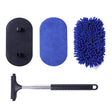 Retractable Windshield Cleaning Brush Scrubbing And Defogging 3 In 1 Car Wash Kit(Blue) - Car washing supplies by PMc TechLife | Online Shopping South Africa | PMc TechLife | Buy Now Pay Later Mobicred
