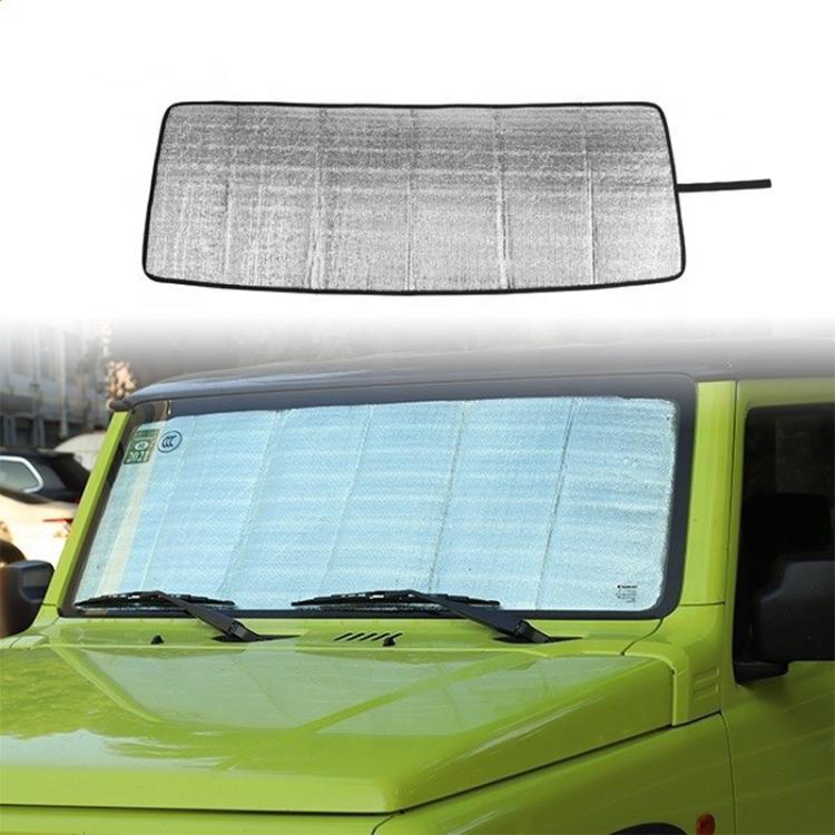 122 x 45cm For Suzuki Jimny2019+ Automobile Windshield Sunshade Interior Modification Heat Insulation Sun Visor