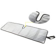 51.9 x 16.1inch For Jeep 2007-2017 Wrangler JK Car Front Windshield Sunshade(Black+Silver) - Window Foils & Solar Protection by PMc TechLife | Online Shopping South Africa | PMc TechLife | Buy Now Pay Later Mobicred