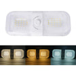 12-24V RV Light 120 LEDs 3-Color Temperature Rotary Button Dimming Roof Light FC01 - Dome Lights by PMc TechLife | Online Shopping South Africa | PMc TechLife | Buy Now Pay Later Mobicred
