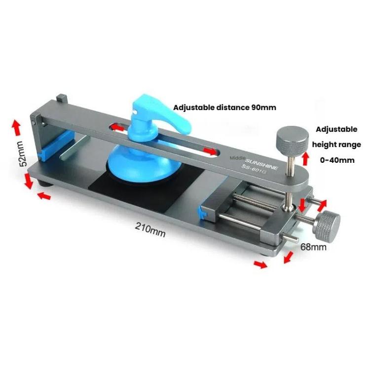 SUNSHINE SS-601G LCD Screen Separator Free Heating Mobile Phone Screen Quick Removal Clamping Fixture Repair Tool