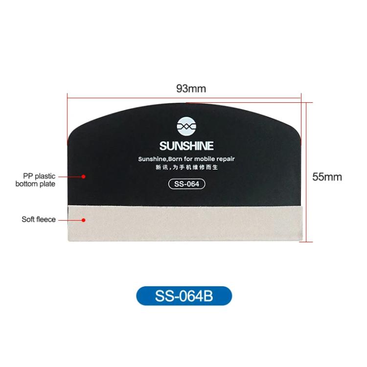 SUNSHINE SS-064B Mobile Phone Tablet PCs Protective Film Scraper Hydrogel Film Screen Scraper Card