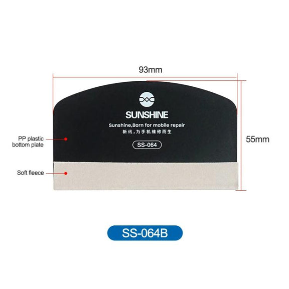 SUNSHINE SS-064B Mobile Phone Tablet PCs Protective Film Scraper Hydrogel Film Screen Scraper Card