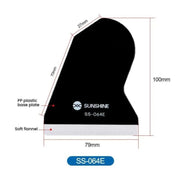 SUNSHINE SS-064E Mobile Phone Tablet PCs Protective Film Scraper Hydrogel Film Screen Scraper Card