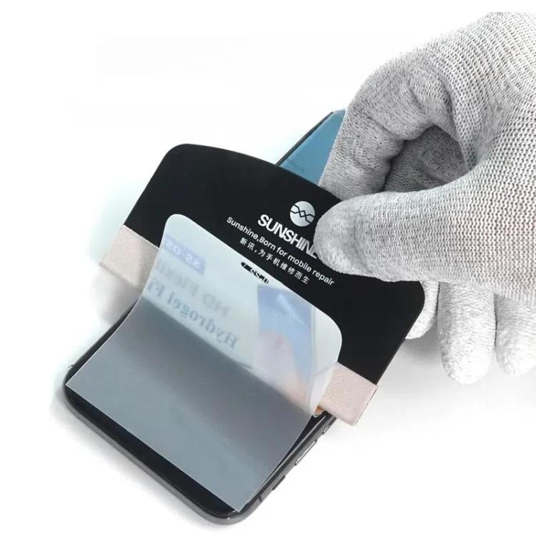 SUNSHINE SS-064F Mobile Phone Tablet PCs Protective Film Scraper Hydrogel Film Screen Scraper Card